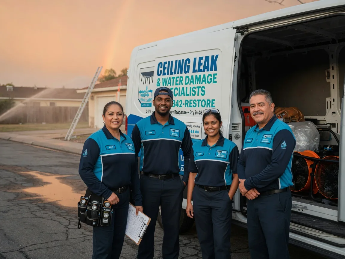 Ceiling Leak Cleanup company in Ashley, ND